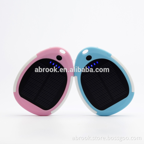 Hot selling portable waterproof 3000mah charger solar for cellular cellphone power bank